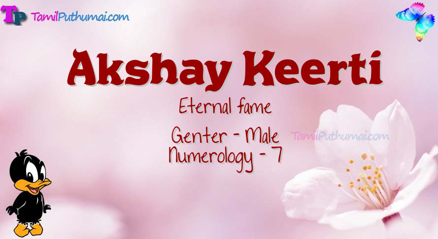 Akshay Keerti-babyname-meaning